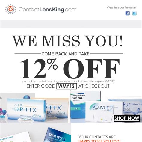 contact lens king coupon 25|Contact Lens Sale